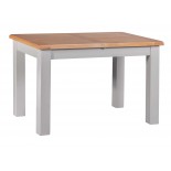 Diamond Grey Painted Small Extending Dining Table